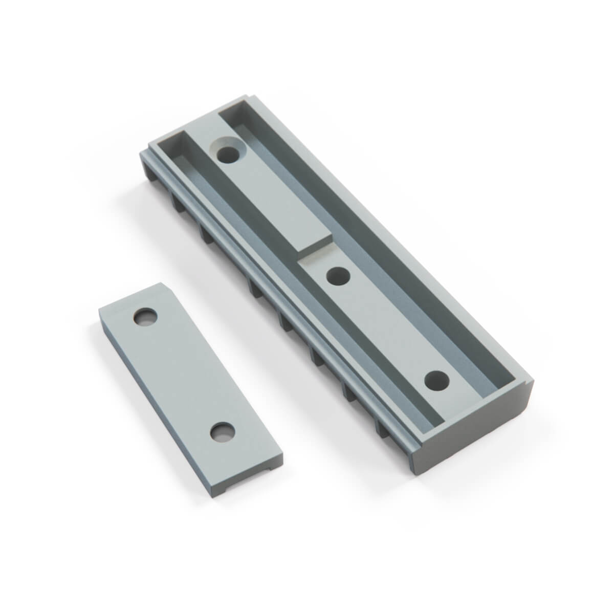BMW E34 Touring Rear Bench Back Cover Bracket + Rail Set All Colours 52208149929 + (52208149923) — view 15