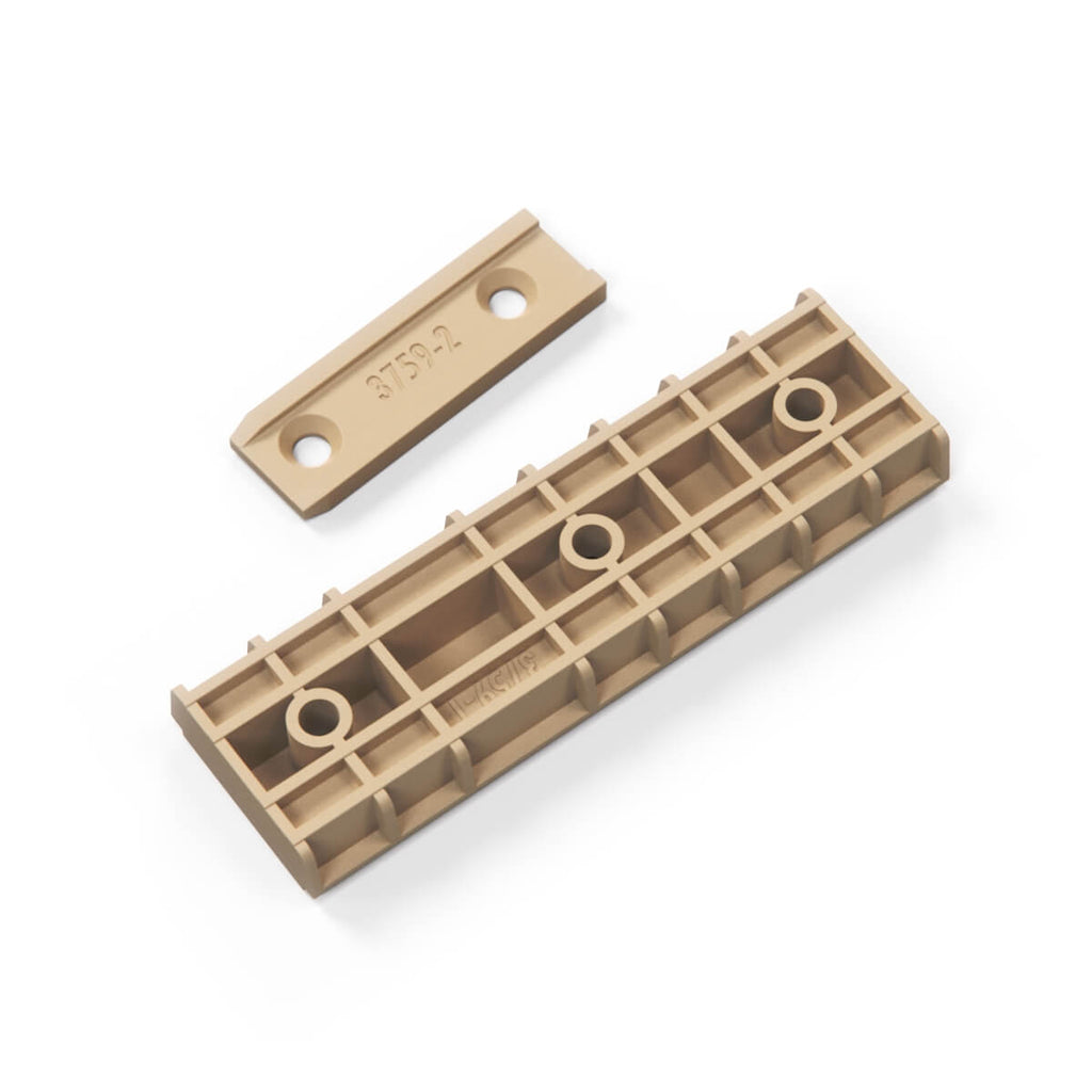 BMW E34 Touring Rear Bench Back Cover Bracket + Rail Set All Colours 52208149929 + (52208149923) — view 3