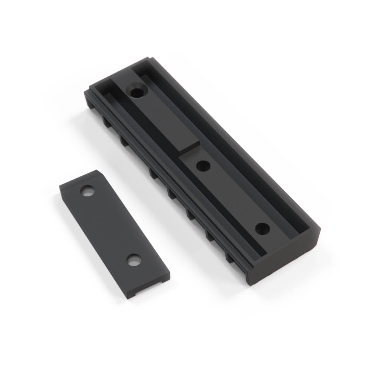 BMW E34 Touring Rear Bench Back Cover Bracket + Rail Set All Colours 52208149929 + (52208149923) — view 5