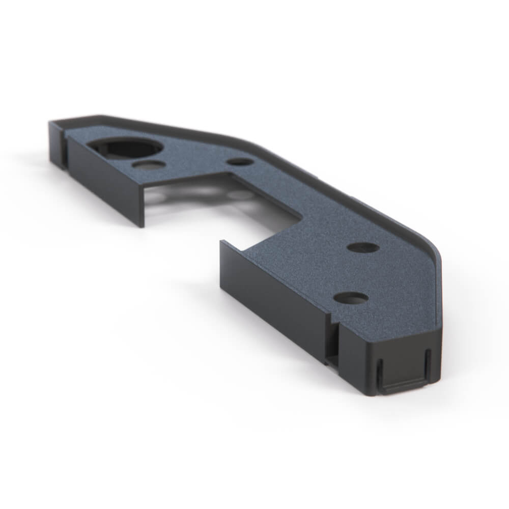 BMW E34 Touring Rear Wiper Motor Cover Trim Black (51318149256) — view 2