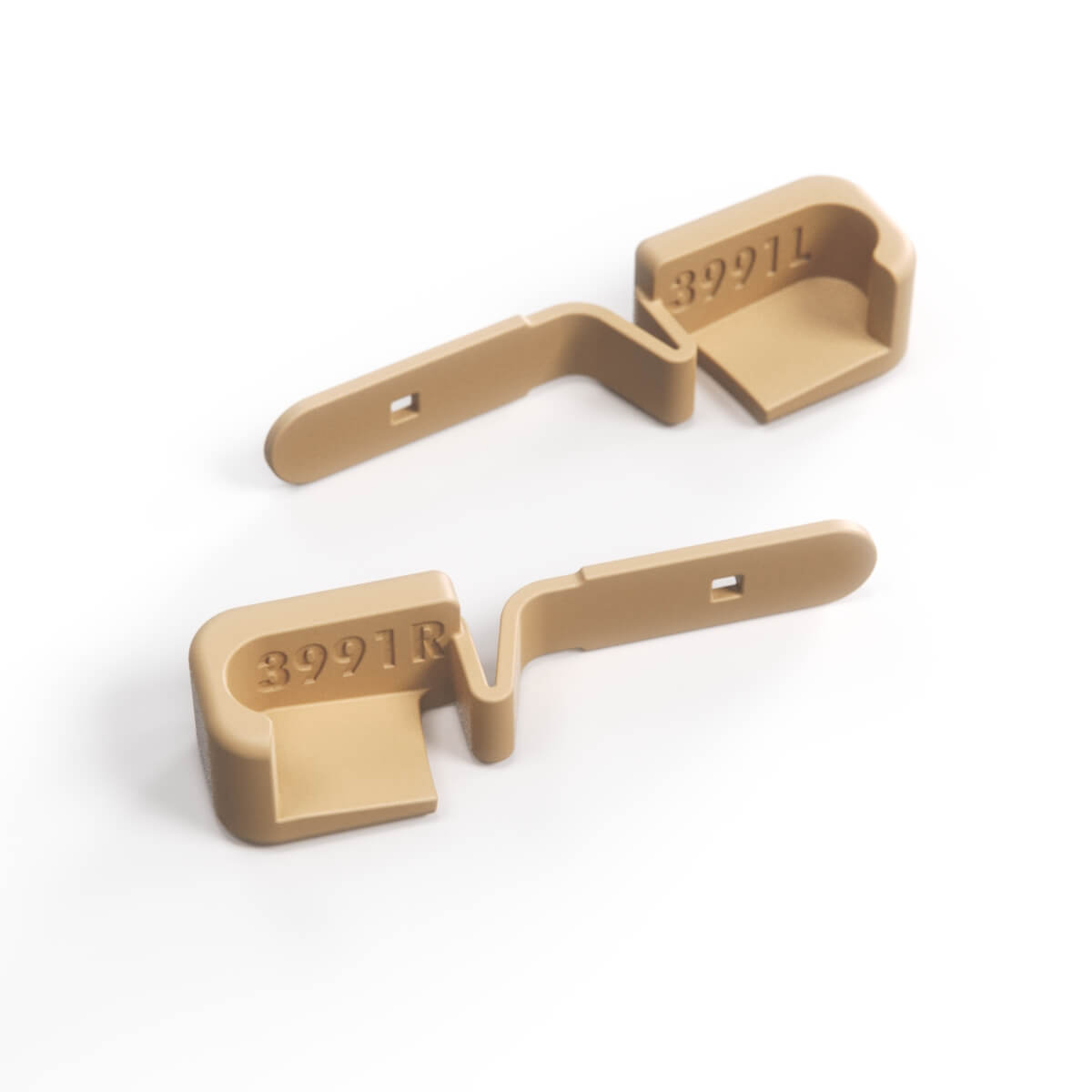 BMW E36 Compact Rear Window Sun Shade Hooks Set All Colours (51462268841 / 51462268842)