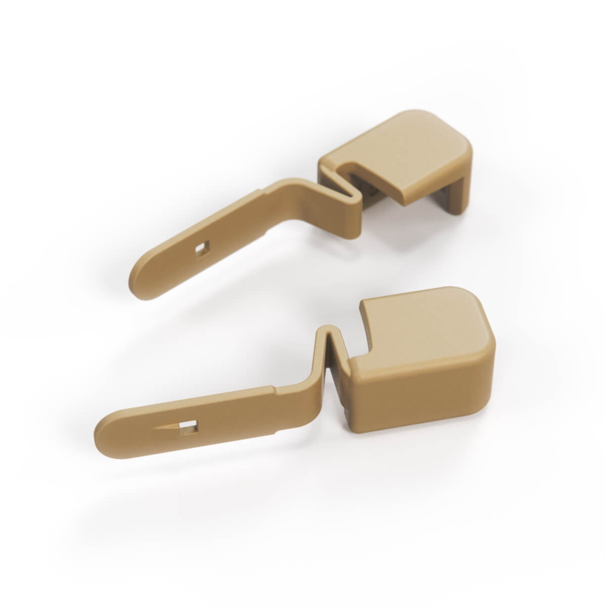 BMW E36 Compact Rear Window Sun Shade Hooks Set All Colours (51462268841 / 51462268842) — view 11