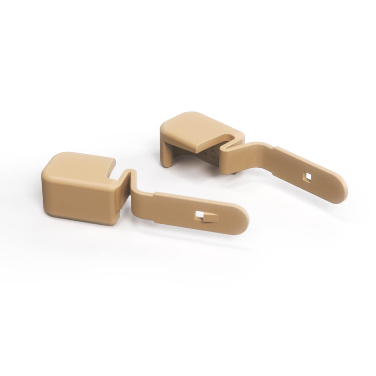 BMW E36 Compact Rear Window Sun Shade Hooks Set All Colours (51462268841 / 51462268842) — view 3