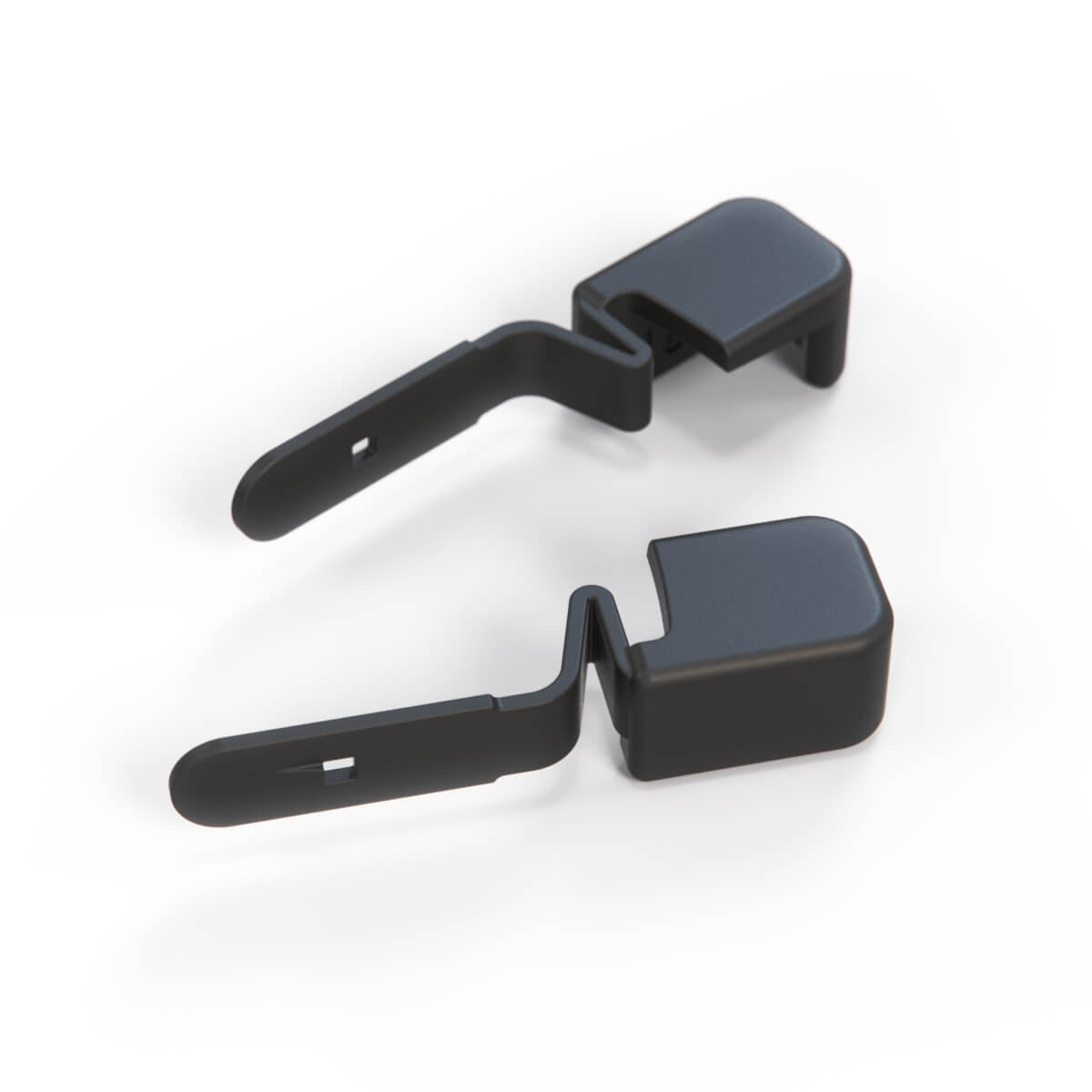 BMW E36 Compact Rear Window Sun Shade Hooks Set All Colours (51462268841 / 51462268842) — view 5