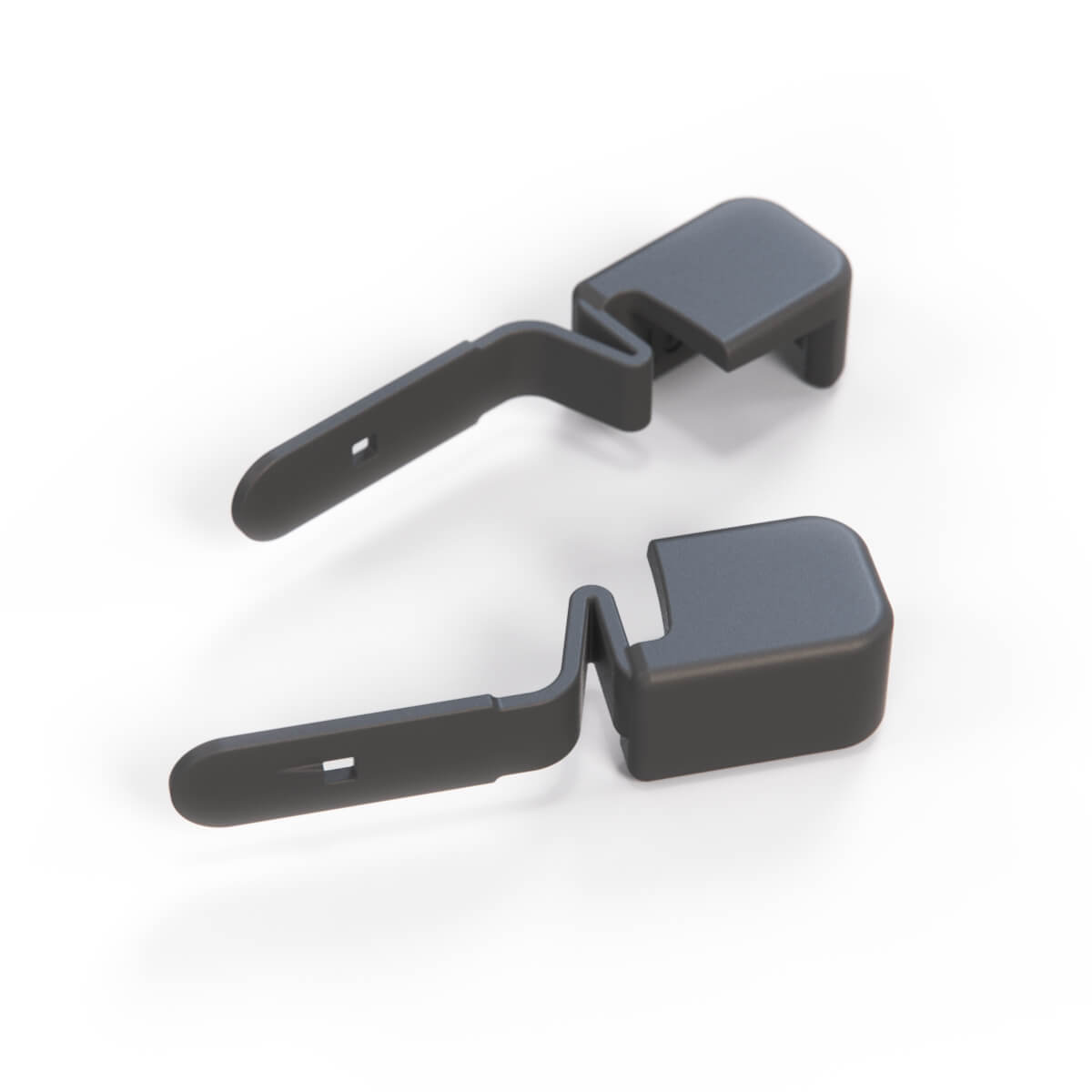 BMW E36 Compact Rear Window Sun Shade Hooks Set All Colours (51462268841 / 51462268842) — view 7