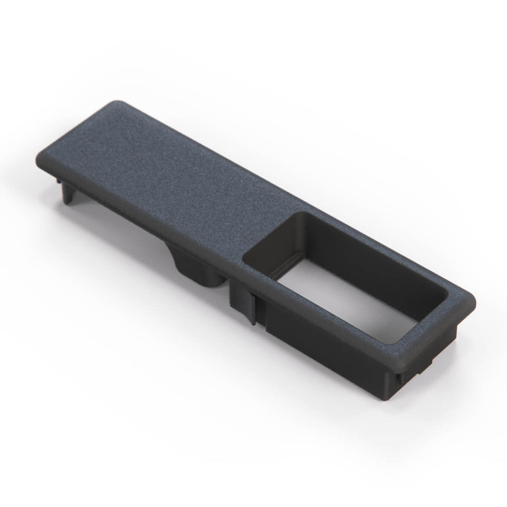 BMW E36 Compact Switch Trim Frame with Blank Switch Button Black