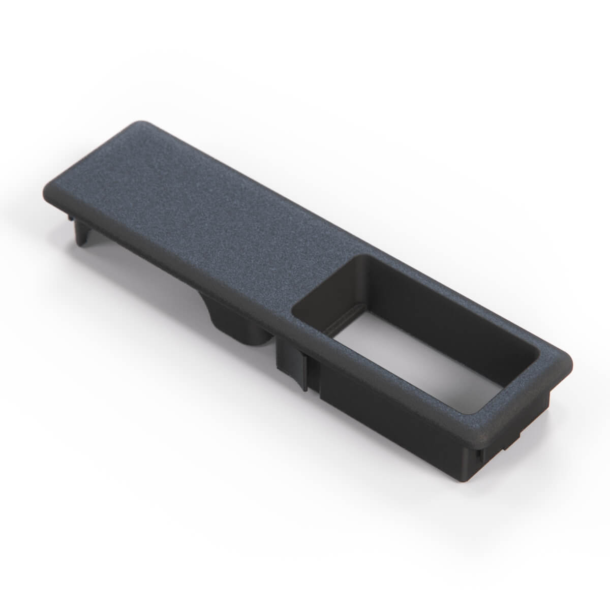 BMW E36 Compact Switch Trim Frame with Blank Switch Button Black
