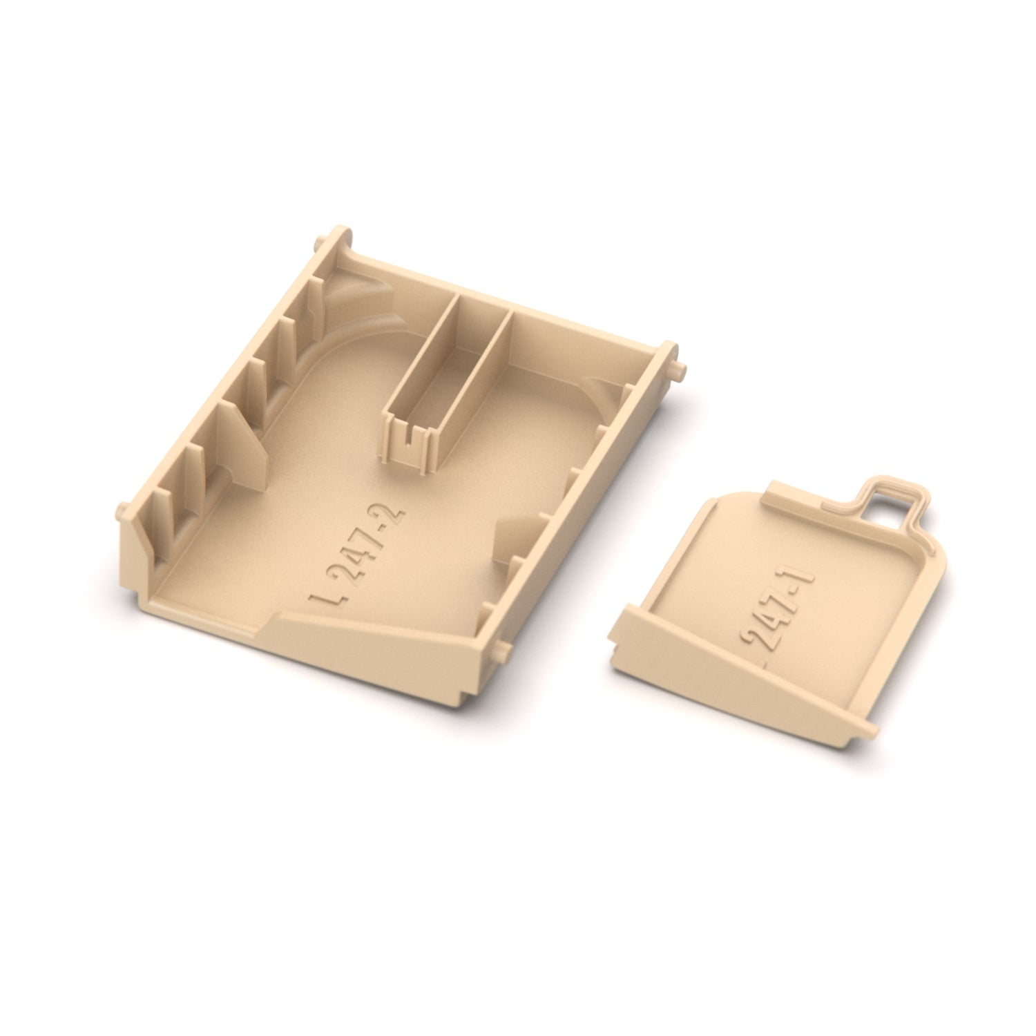 BMW E36 Convertible Interior Cover Trim Flap Left Or Right 51438172797 / 51438172798 — view 3