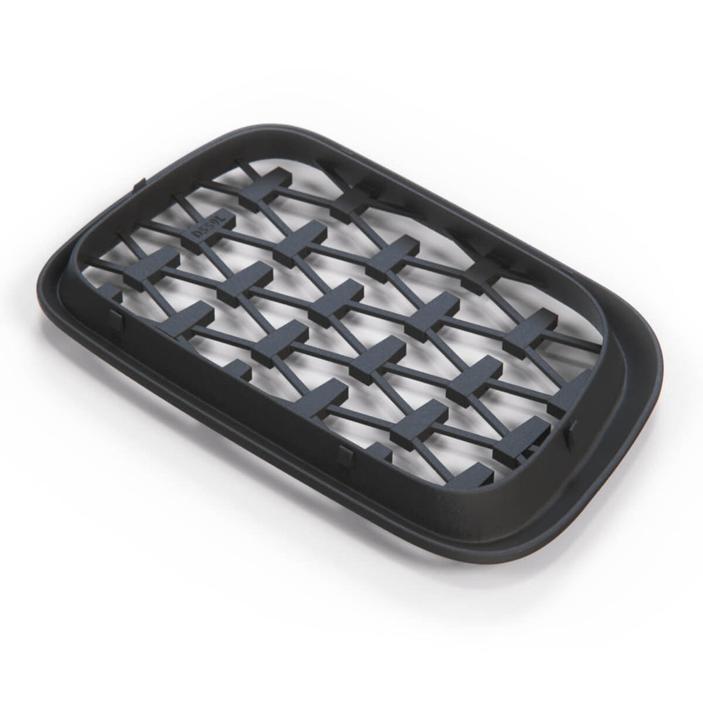 BMW E36 Custom Front Kidney Grille Replacement Black Left or Right — view 3