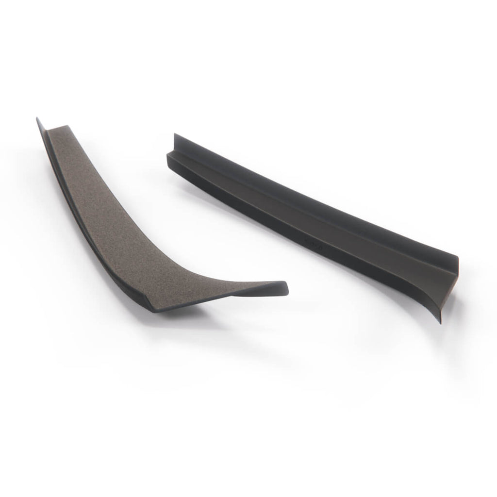 BMW E36 Front Bumper Canards M Style Pair Black Left or Right — view 3