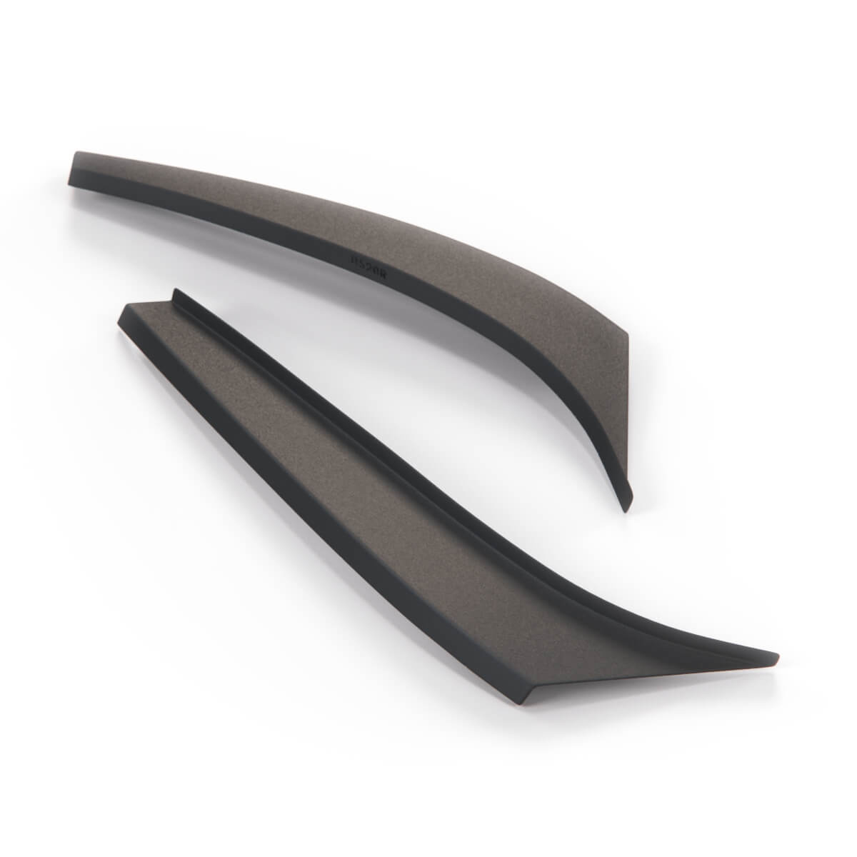 BMW E36 Front Bumper Canards M Style Pair Black Left or Right — view 4