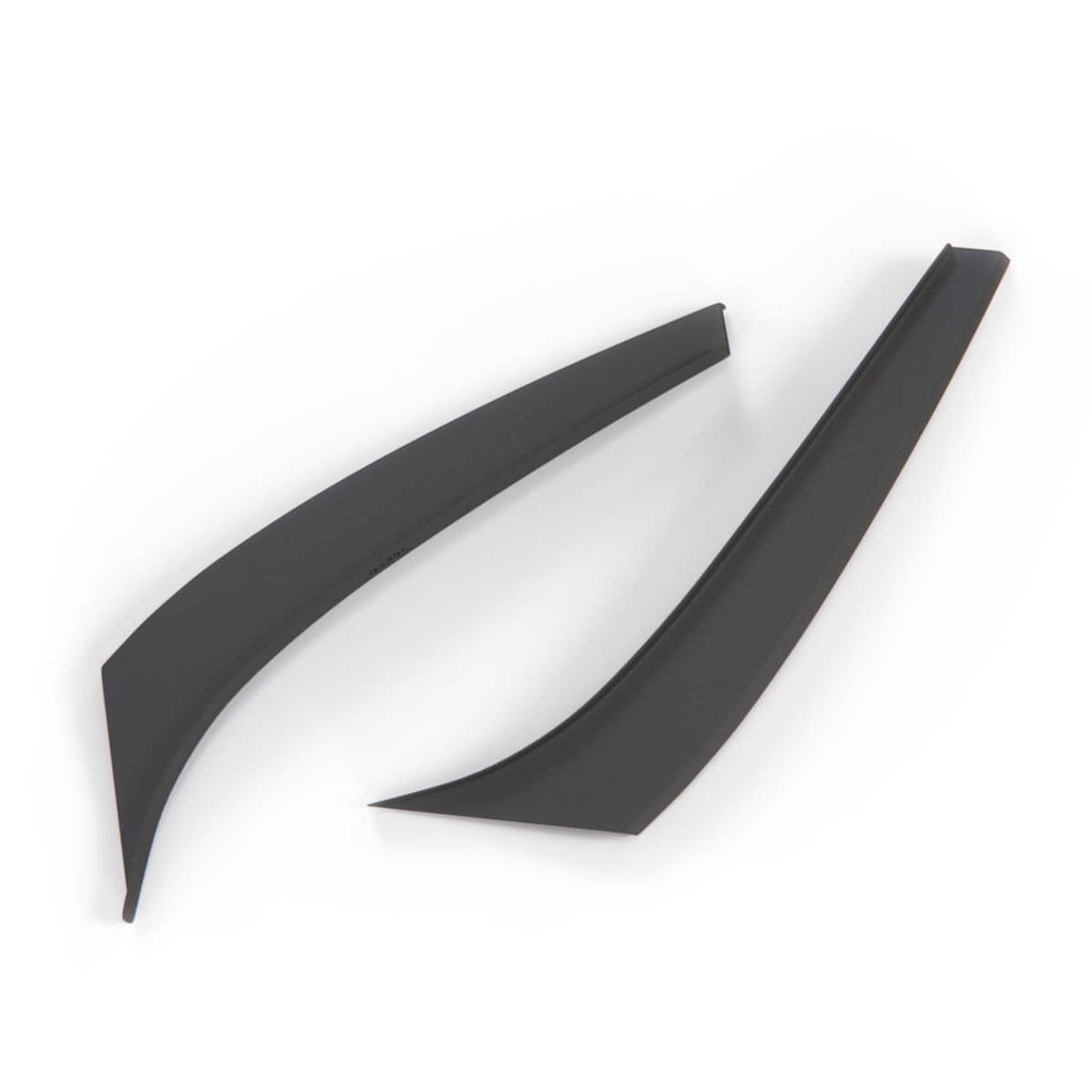 BMW E36 Front Bumper Canards M Style Pair Black Left or Right