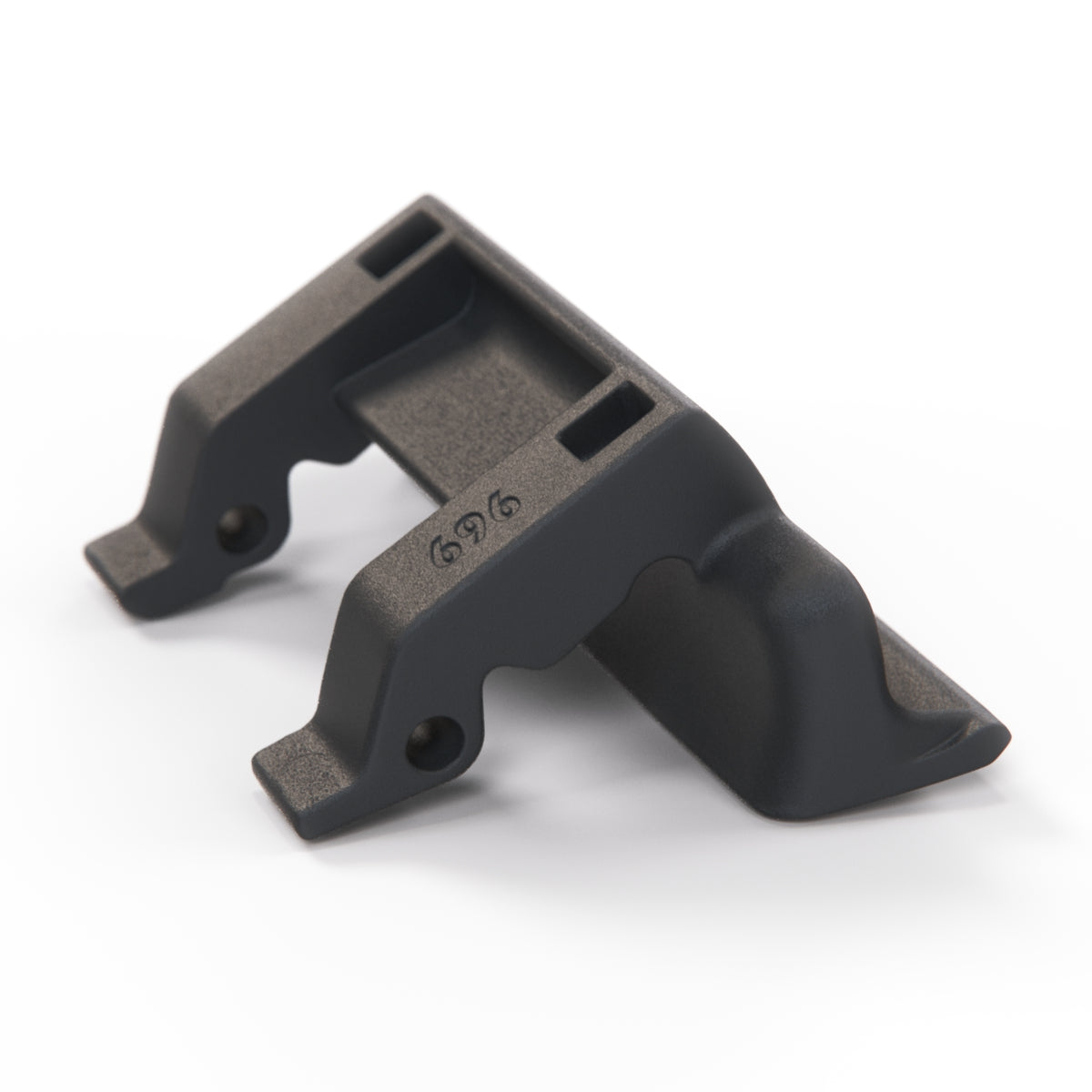 BMW E36 Front Door Handle Mechanism Left or Right Black (51218199916 / 51218199917) — view 3