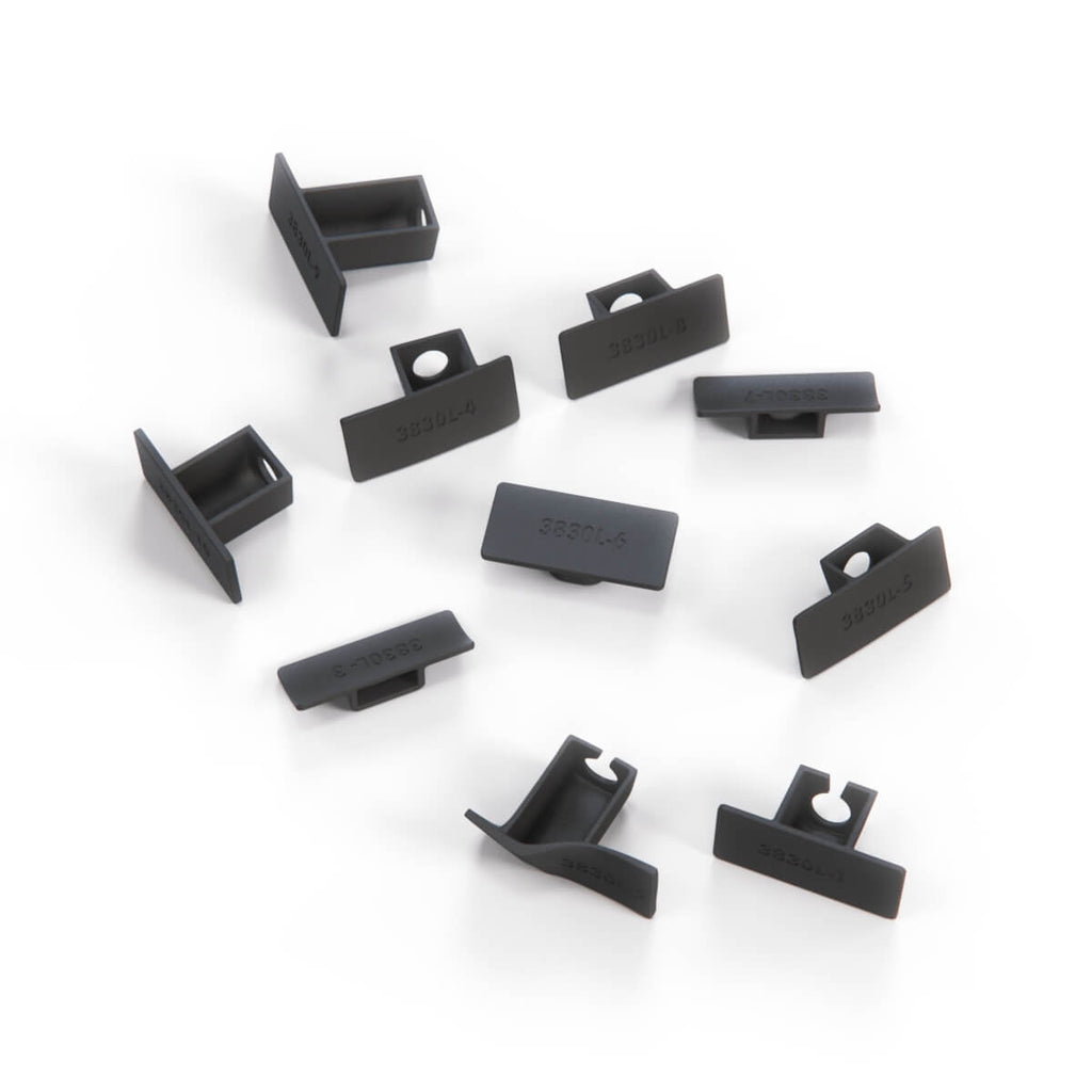 BMW E36 Front Door Panel Clips Repair Kit Black — view 3