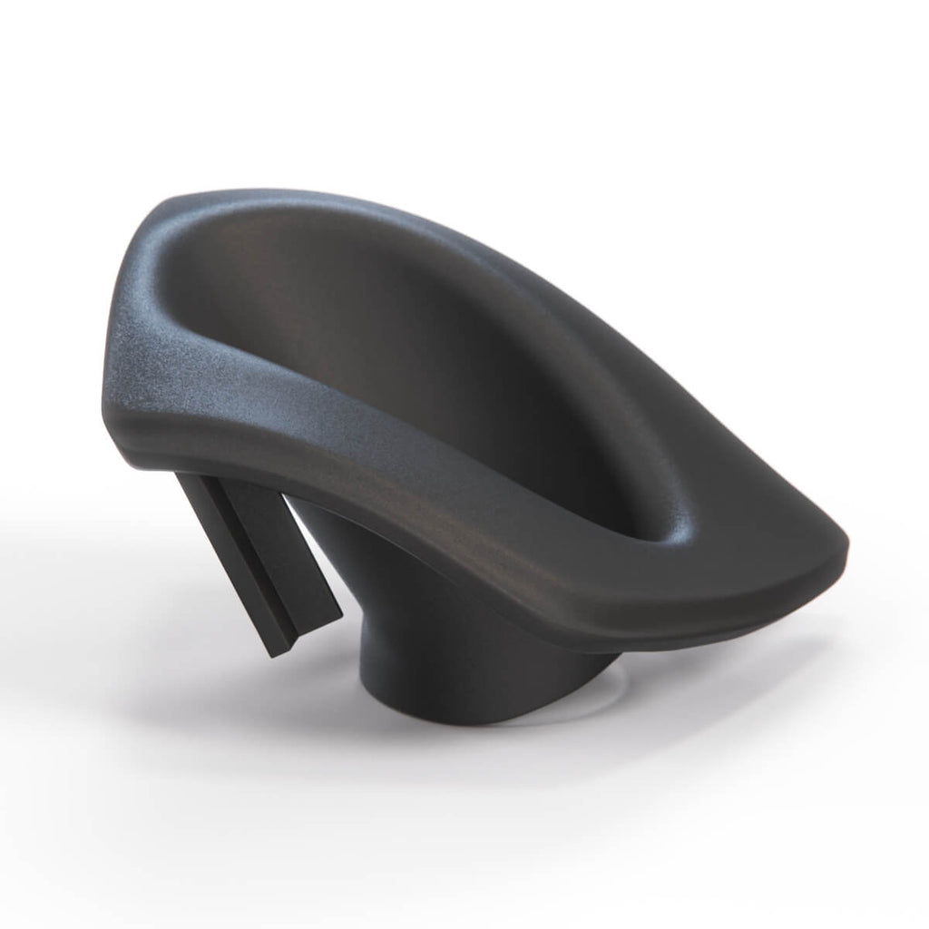 BMW E36 Front Engine Bay Air Intake Duct Left or Right Black — view 2