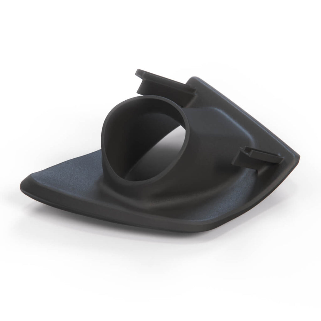 BMW E36 Front Engine Bay Air Intake Duct Left or Right Black — view 3