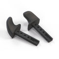 BMW E36 Front Seat Back Release Levers Set of 2 Black (52108146485 / 52108146486)