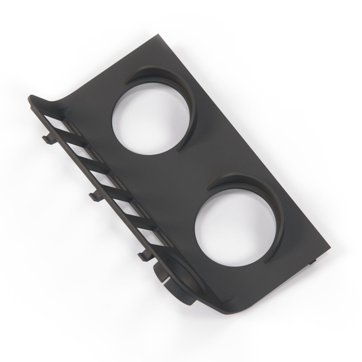 BMW E36 LHD or RHD Bottom Compartment 52mm Turbo Gauge Holder Single Double or Triple Black — view 7