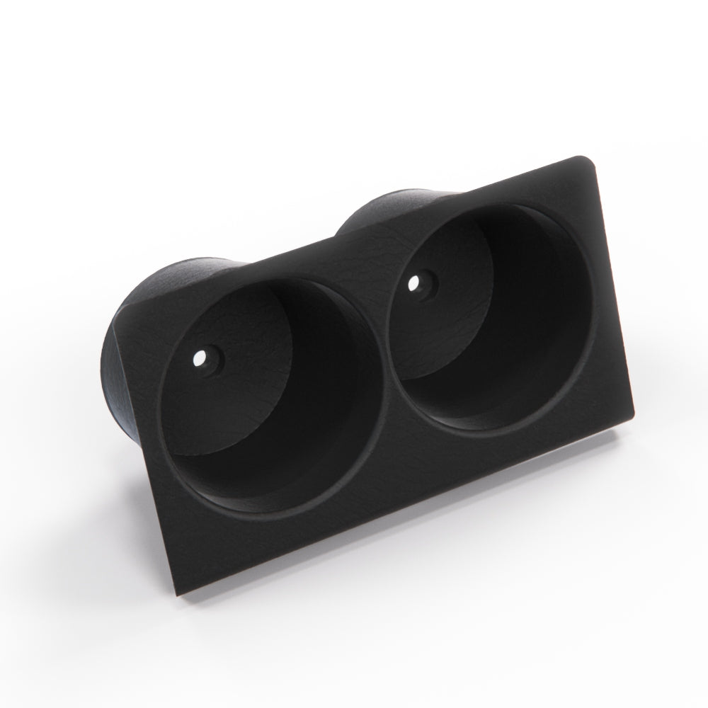 BMW E36 Rear Dual Cup Holder Ashtray Replacement Black — view 2