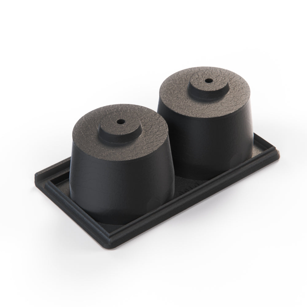 BMW E36 Rear Dual Cup Holder Ashtray Replacement Black — view 3