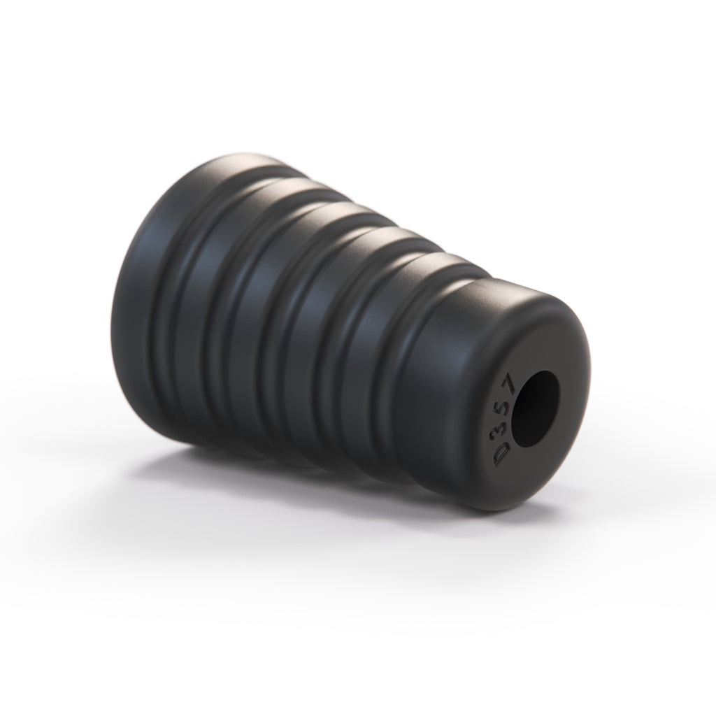 BMW E36 Ribbed Shift Gear Knob Black — view 3