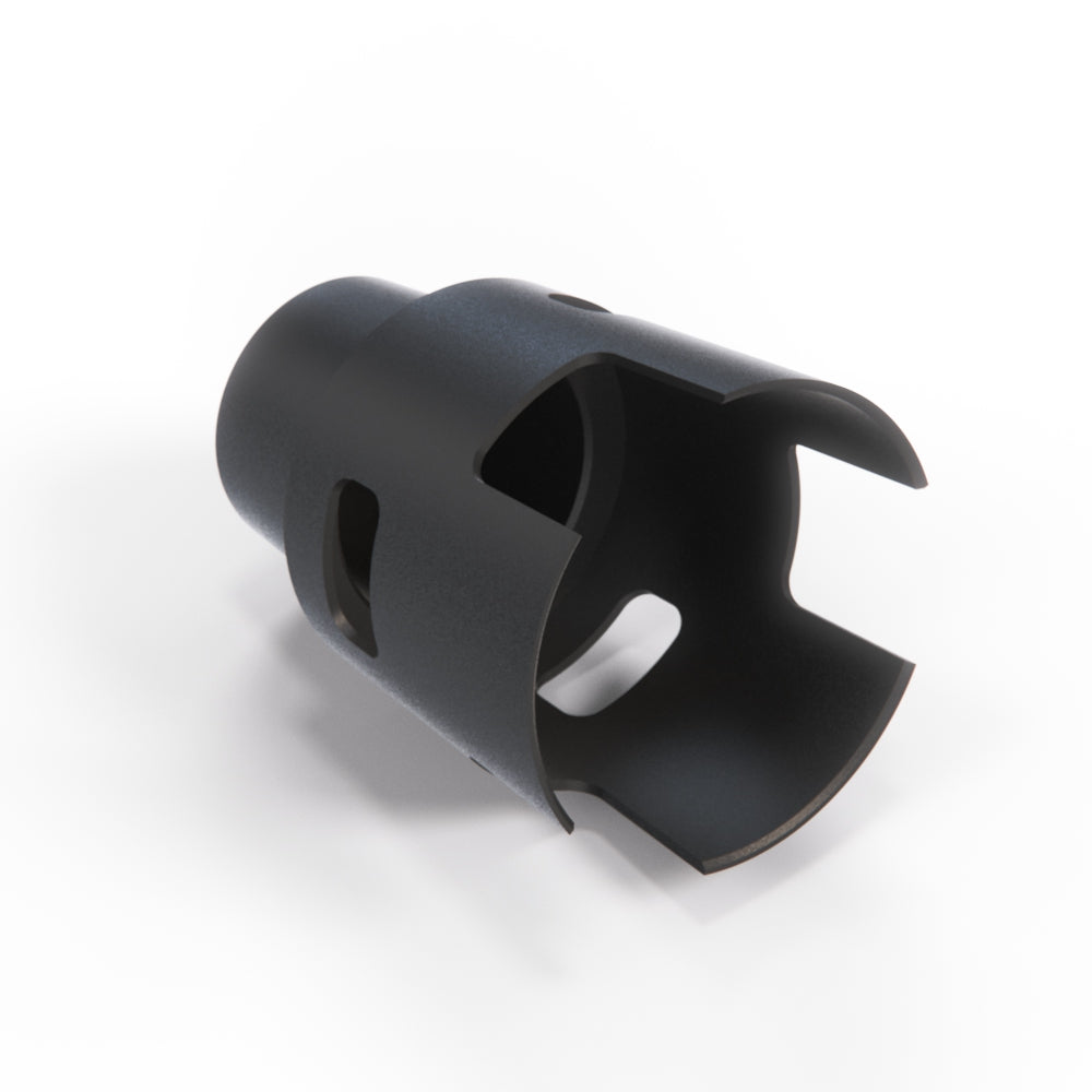 BMW E36 Single Front Cupholder Extension Black — view 3