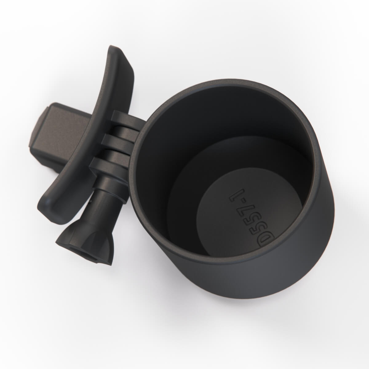BMW E36 Single Gauge Pod Steering Column Mounted 52mm Black — view 2