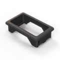 BMW E36 Single Switch Button Trim Frame Black (61311387997)