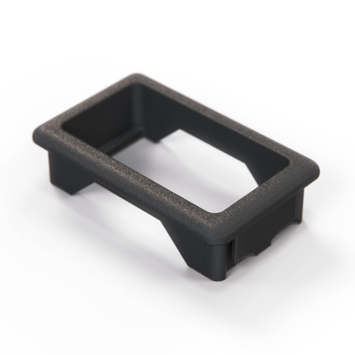BMW E36 Single Switch Button Trim Frame Black (61311387997)
