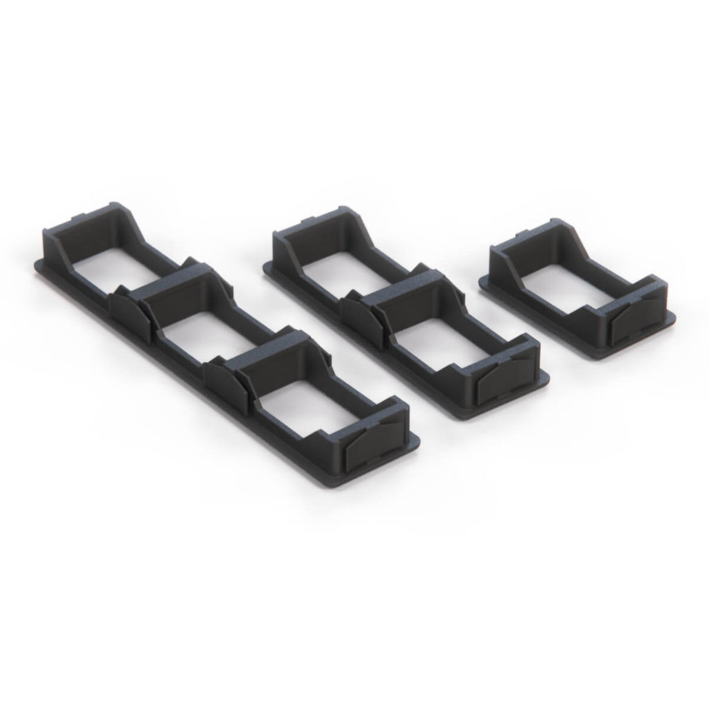 BMW E36 Switch Bezel Frame All Variants Set Black (61311387997 / 61311387998) — view 4
