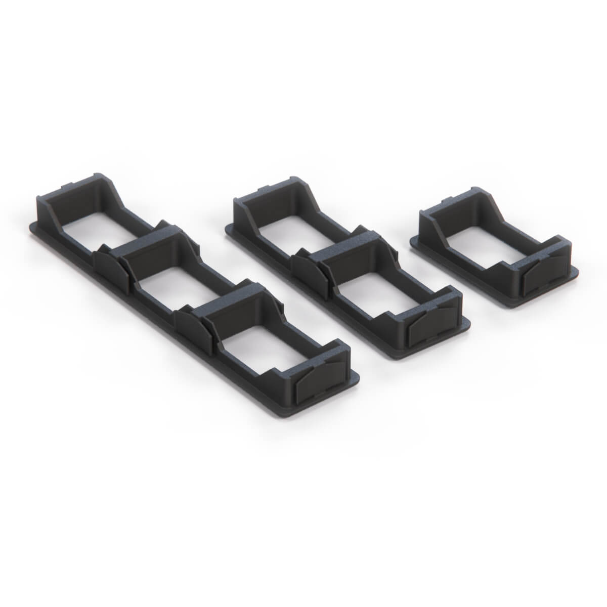 BMW E36 Switch Bezel Frame All Variants Set Black (61311387997 / 61311387998) — view 4
