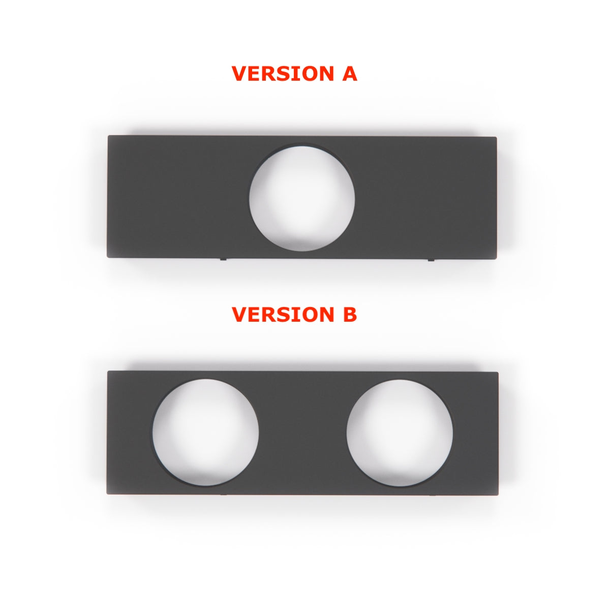 BMW E36 Top Compartment 52mm Turbo Gauge Holder 2 Versions Black