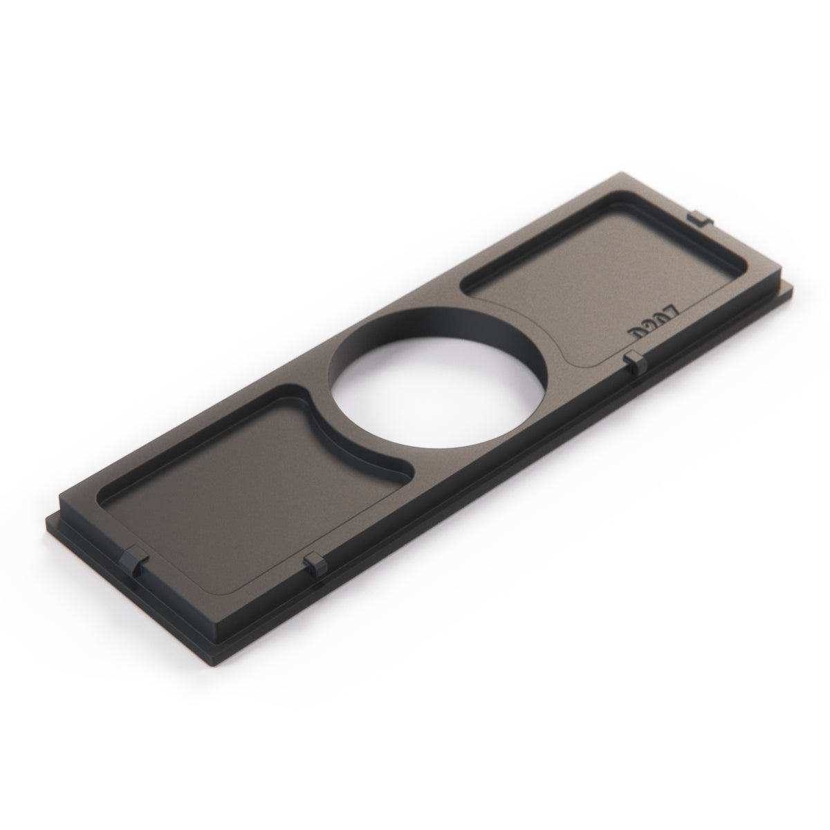 BMW E36 Top Compartment 52mm Turbo Gauge Holder 2 Versions Black — view 3