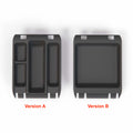 BMW E38 Centre Console Armrest Storage Organizer Insert Tray 2 Versions Black (51168161610 / 51168172961)