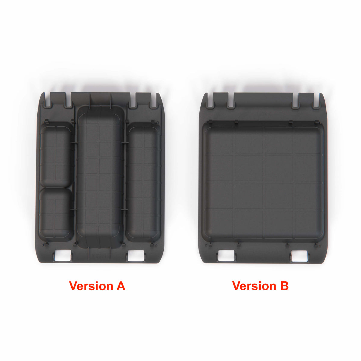 BMW E38 Centre Console Armrest Storage Organizer Insert Tray 2 Versions Black (51168161610 / 51168172961) — view 2