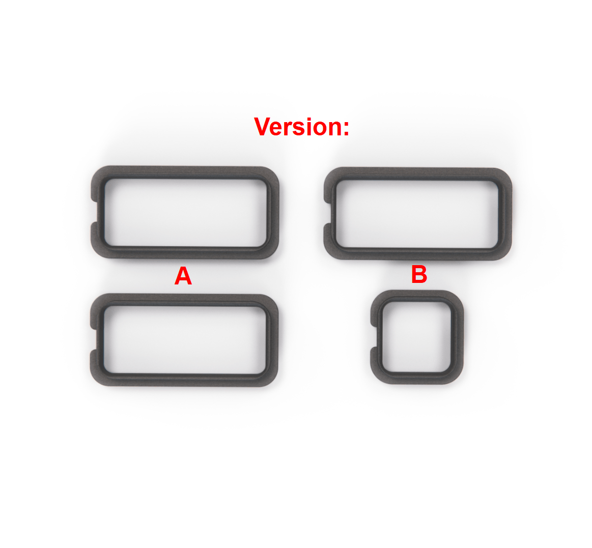 BMW E38 Centre Console Button Inserts Set of 2 Black 2 Versions