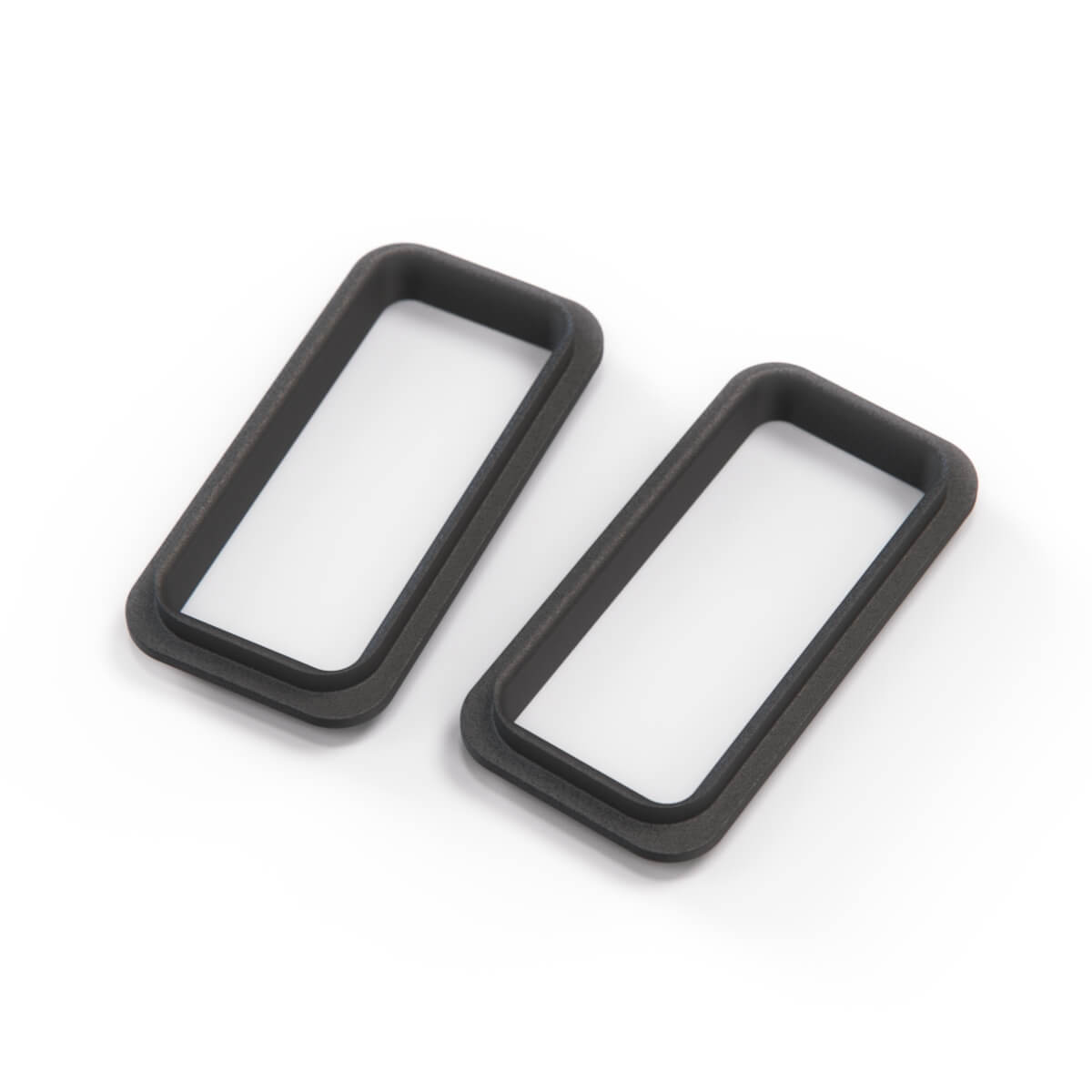BMW E38 Centre Console Button Inserts Set of 2 Black 2 Versions — view 2