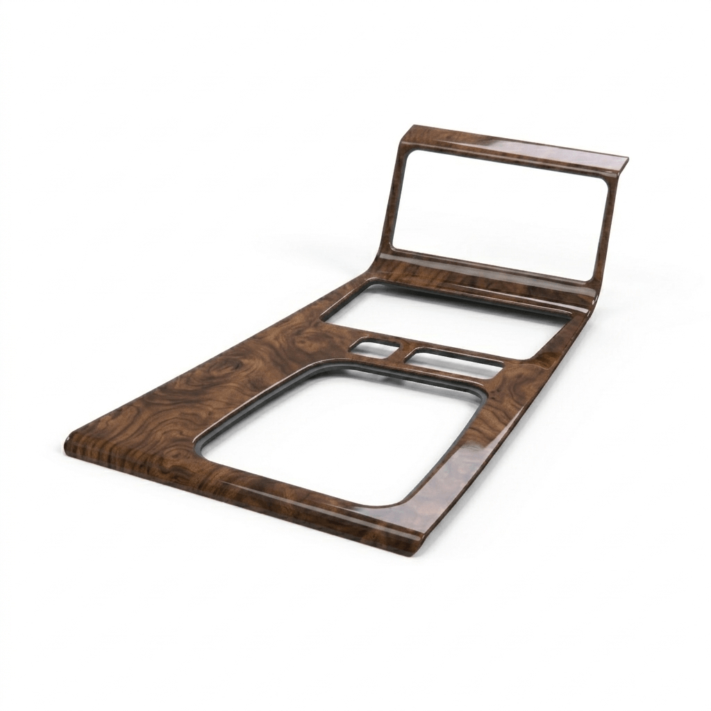 BMW E38 Centre Console Wooden Frame Trim (51168158987) — view 2