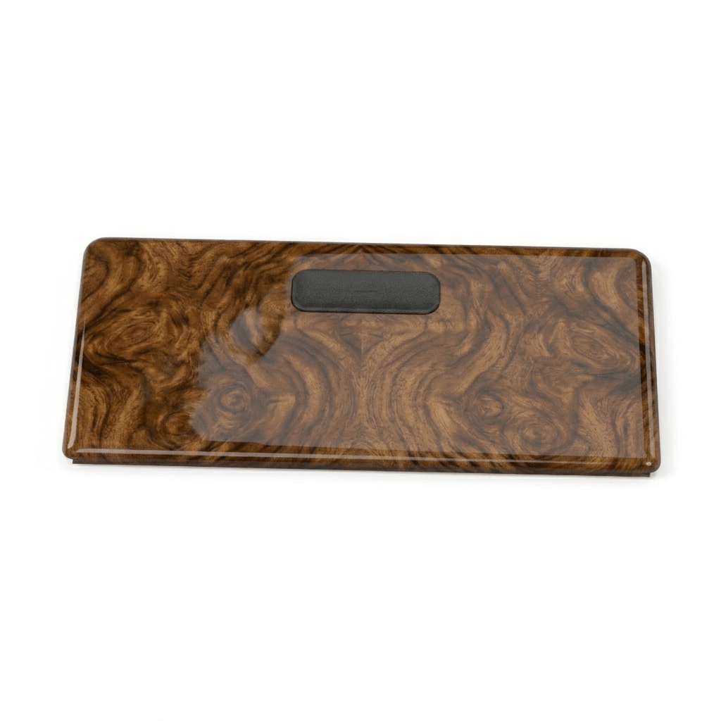 BMW E38 Centre Console Wooden Insert Storage Box Compartment (51168150395) — view 3