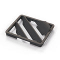 BMW E38 Exterior Left Floor Heater Duct Cover Black (64228161579)
