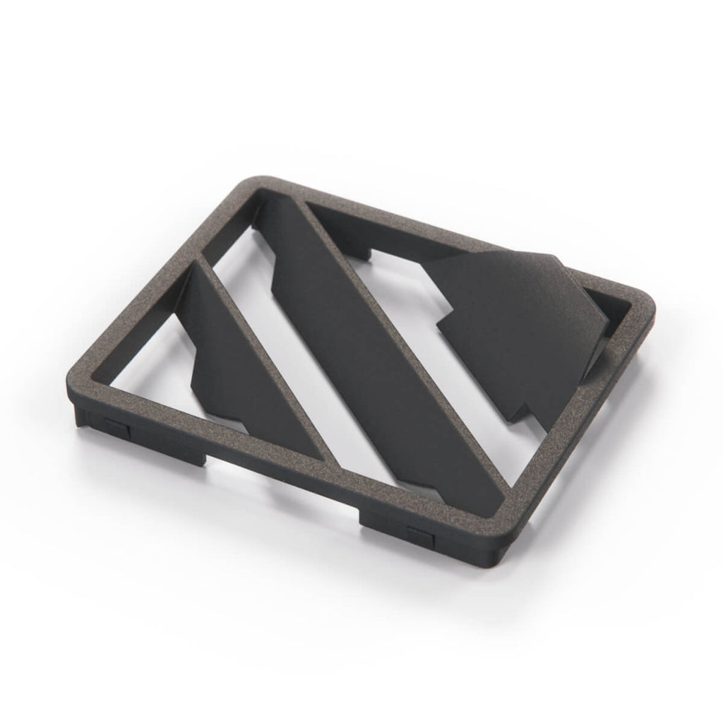 BMW E38 Exterior Left Floor Heater Duct Cover Black (64228161579) — view 2