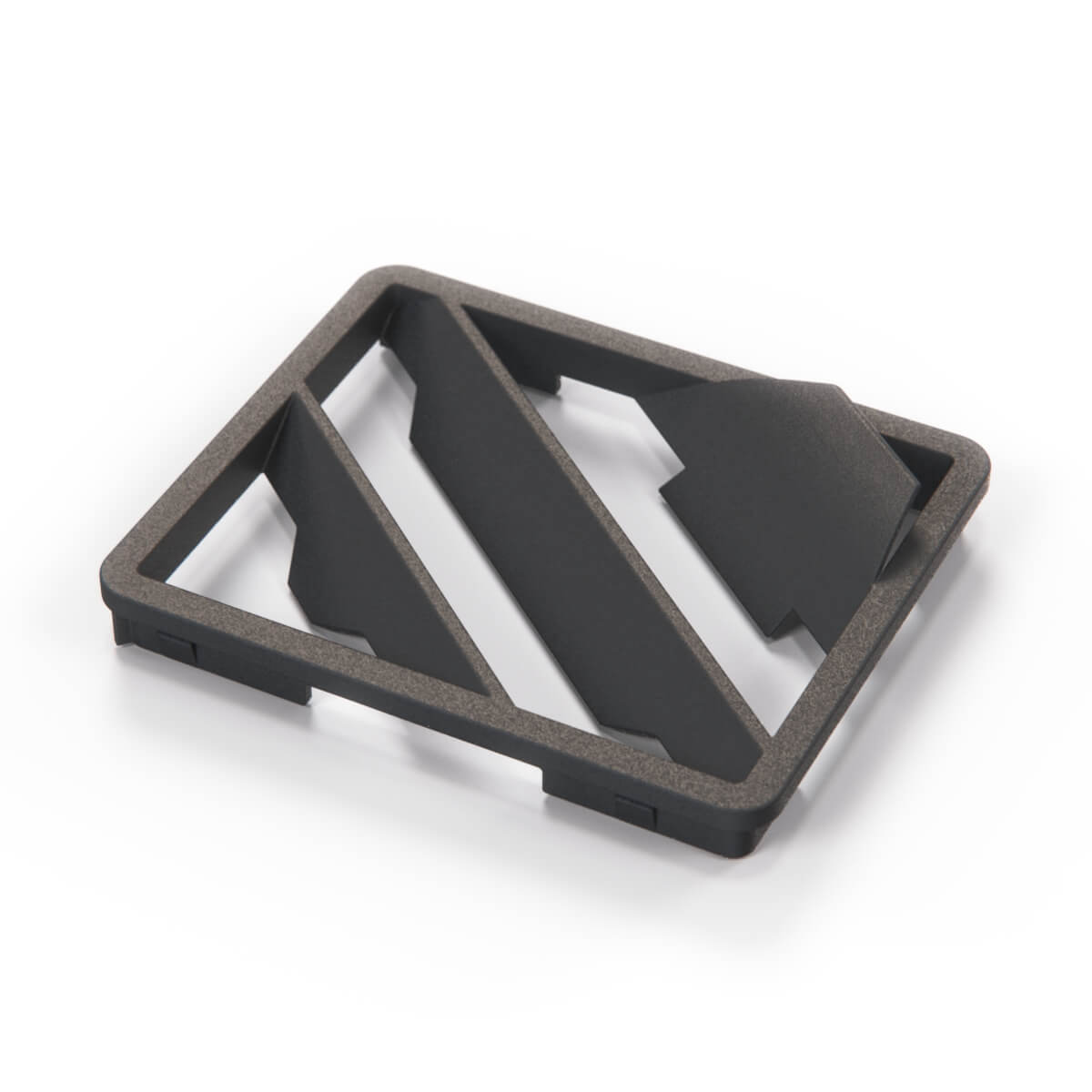 BMW E38 Exterior Left Floor Heater Duct Cover Black (64228161579) — view 2