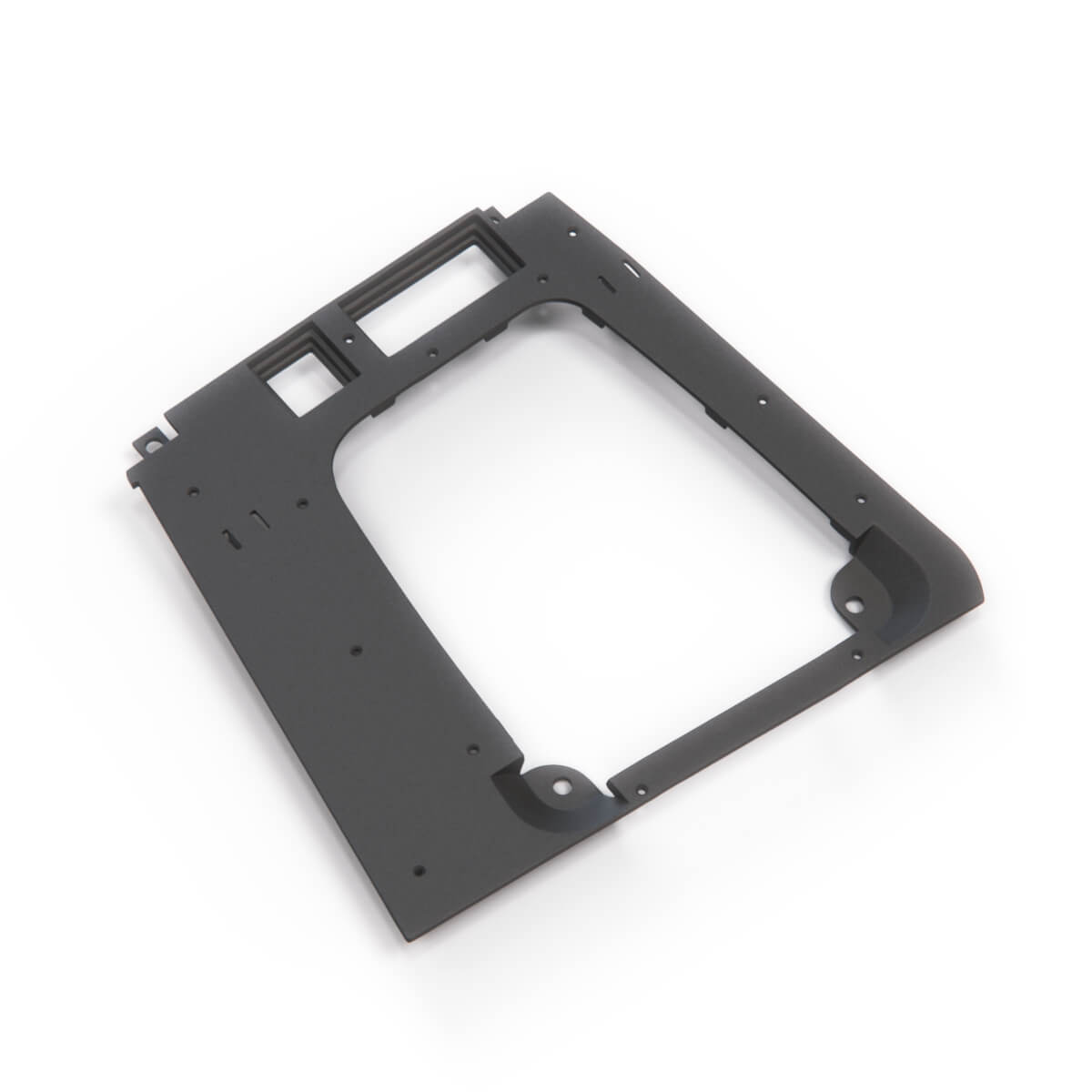 BMW E38 Gearbox Control Panel Bracket Black (51168156668) — view 2