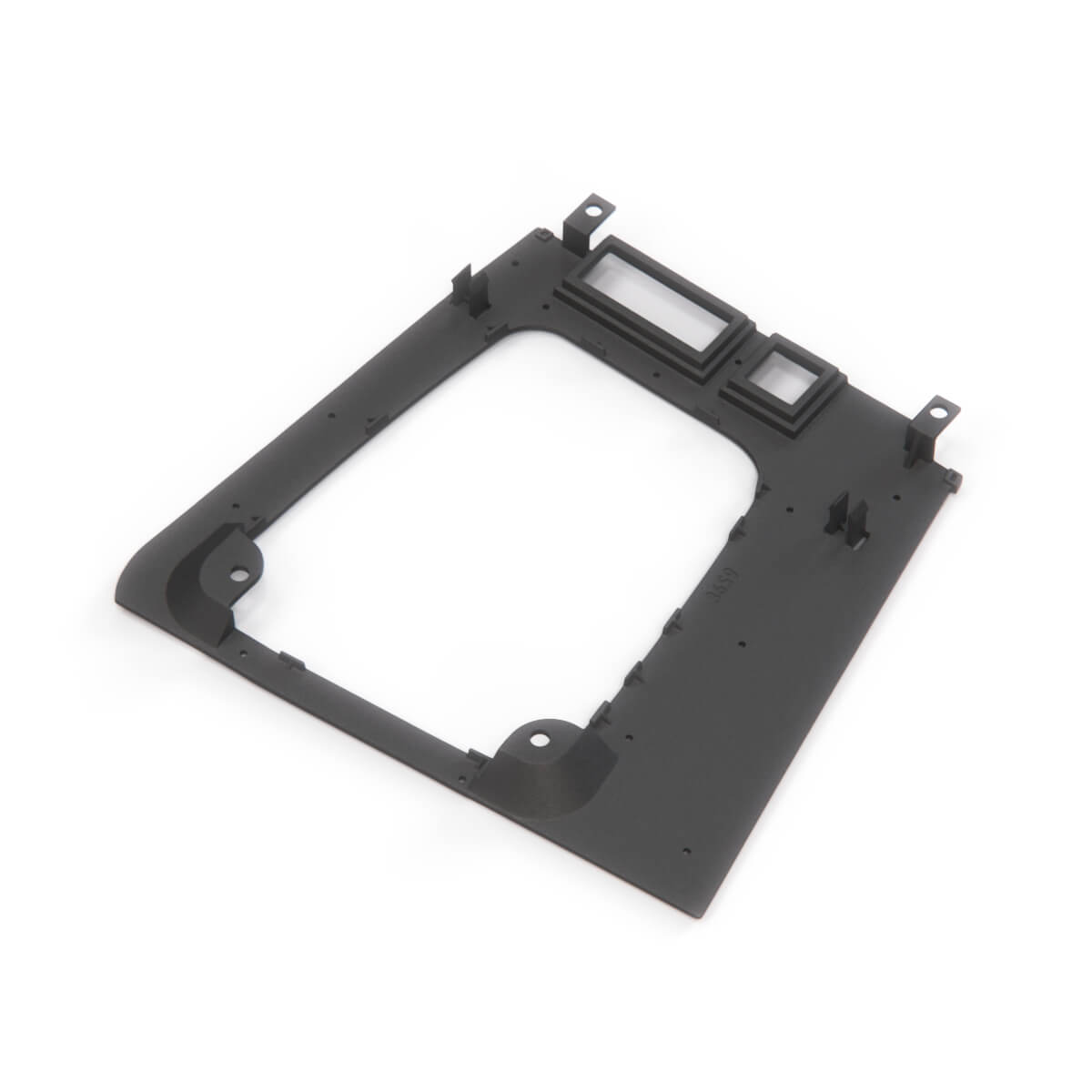 BMW E38 Gearbox Control Panel Bracket Black (51168156668) — view 3