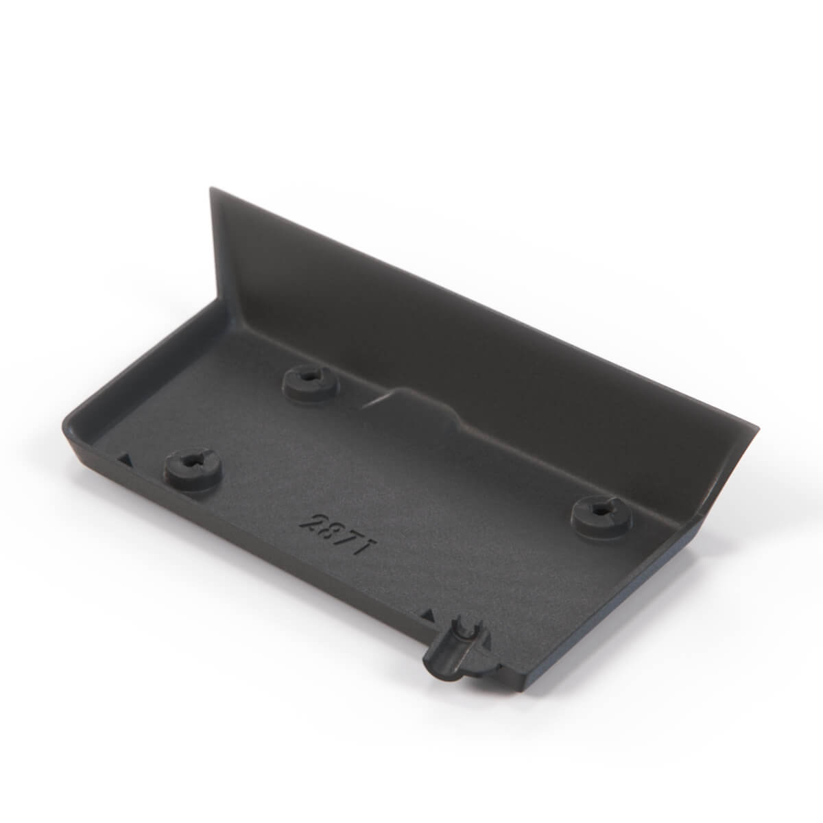 BMW E38 Glove Box Lock Panel Black (51168172267) — view 4