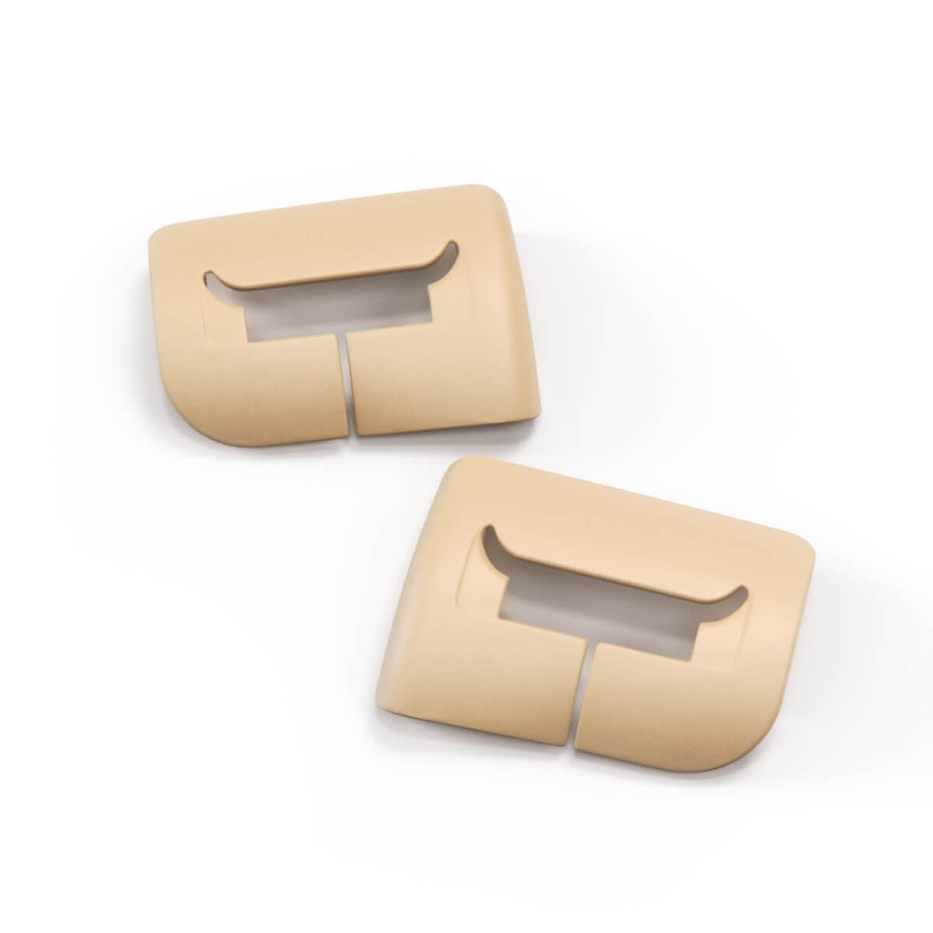 BMW E38 Rear Seat Safety Belt Guide Cover Trim Set of 2 All Colours (72118174317 / 72118174318)