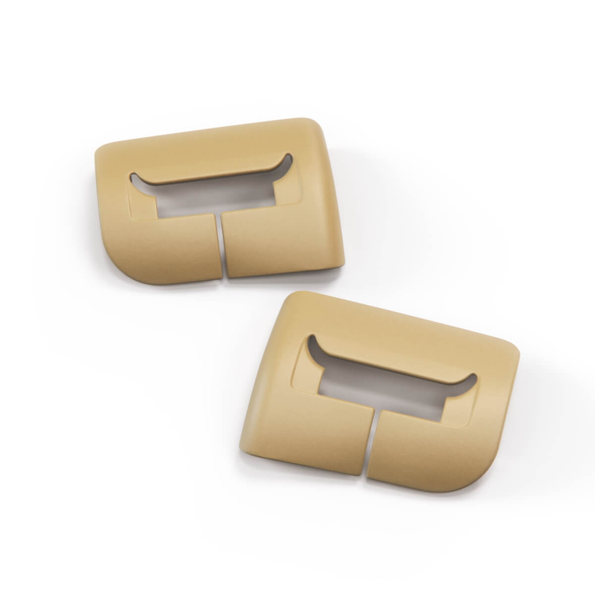 BMW E38 Rear Seat Safety Belt Guide Cover Trim Set of 2 All Colours (72118174317 / 72118174318) — view 11