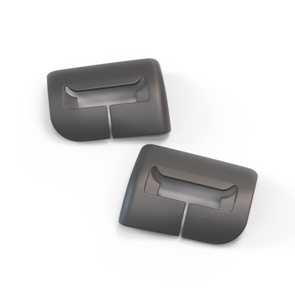 BMW E38 Rear Seat Safety Belt Guide Cover Trim Set of 2 All Colours (72118174317 / 72118174318) — view 7