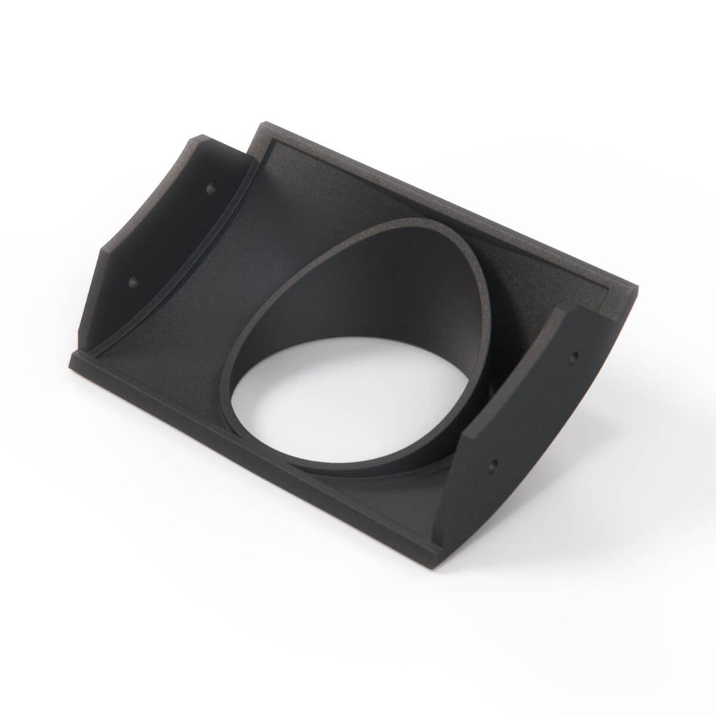 BMW E39 Center Air Vent Gauge Pod 52mm Black (64229347436) — view 4