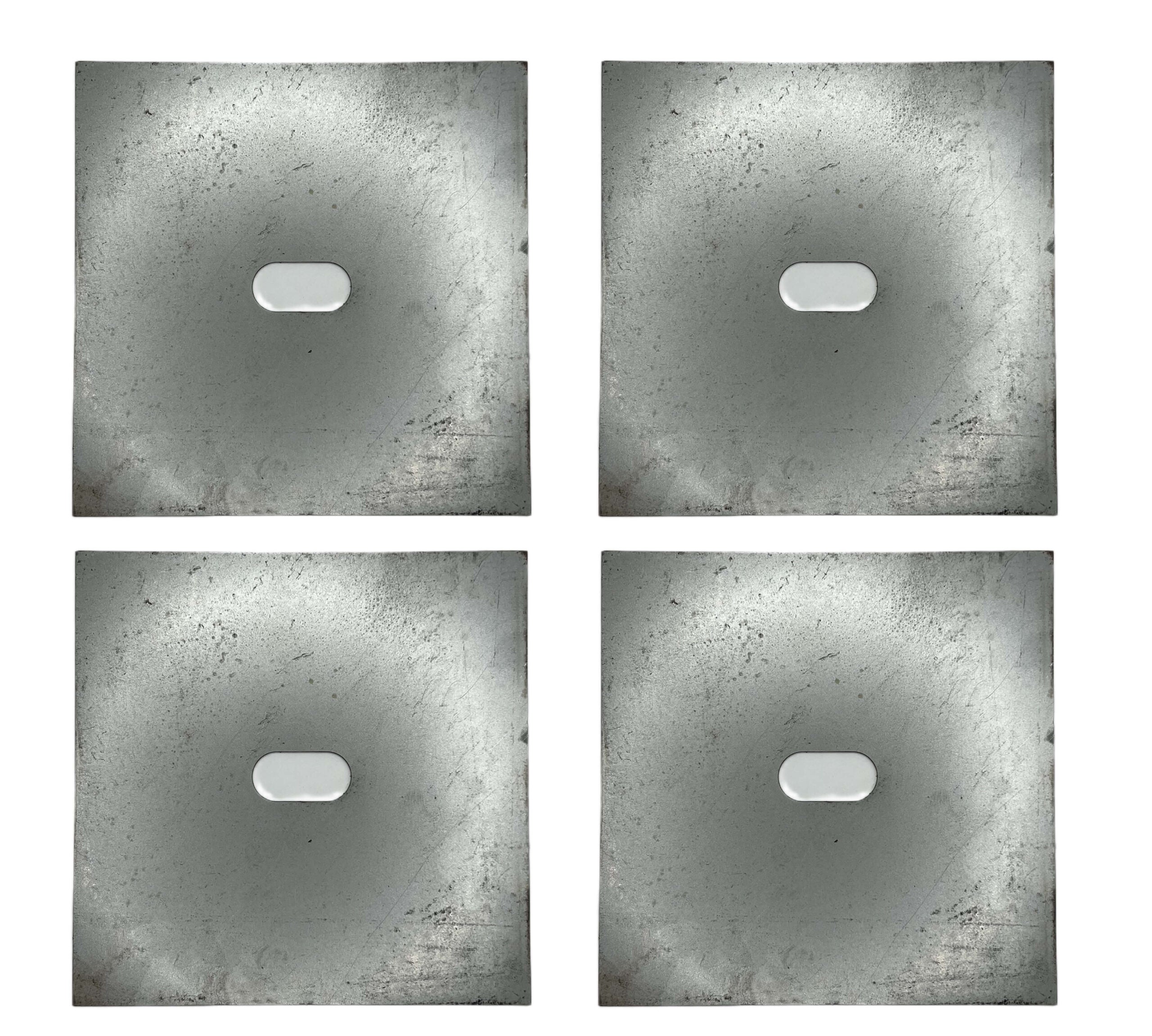 BMW E39 E38 E53 Jack Mount Welding Plate Set of 4 (51717237195) — view 2